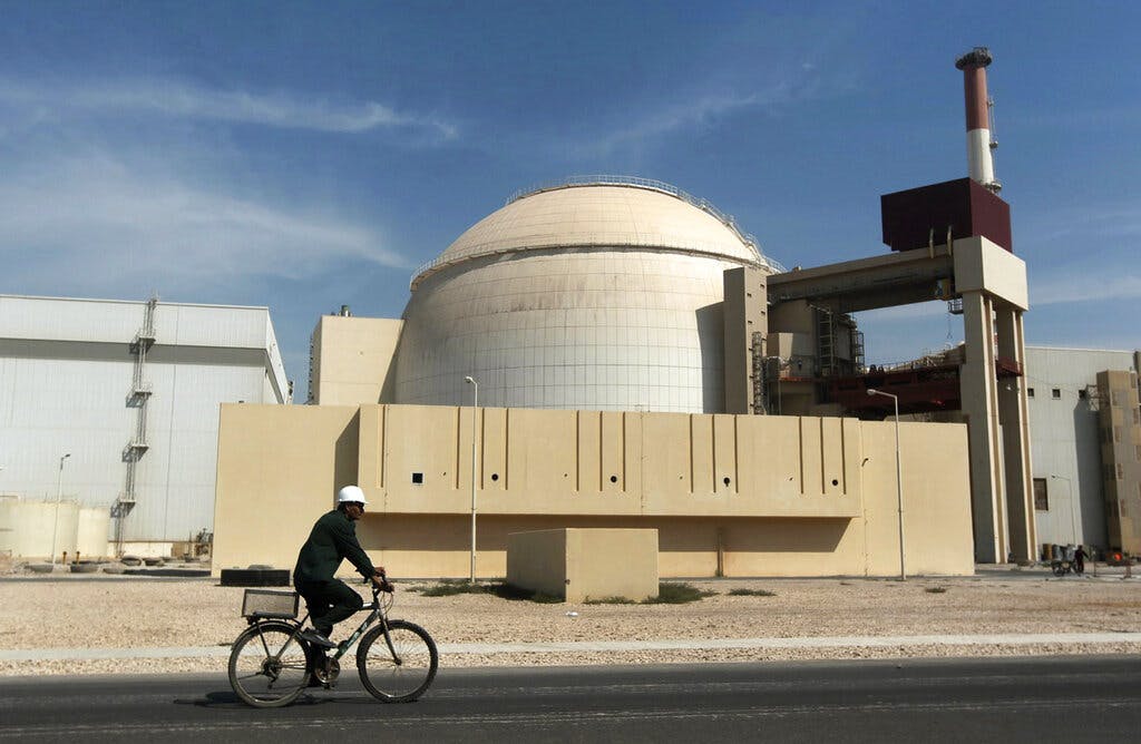 The Bushehr nuclear power plant near the southern Iranian city of Bushehr. AP/Mehr News Agency, Majid Asgaripour, file