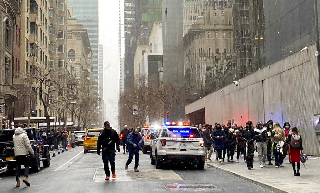 The Museum of Modern Art was evacuated after a stabbing March 12. Scott Cowdrey via AP
