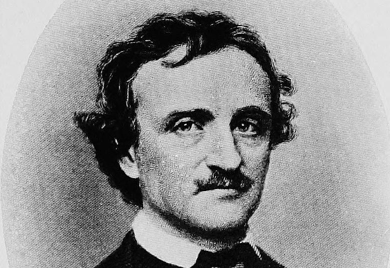 Edgar Allan Poe (detail). Wikimedia Commons.