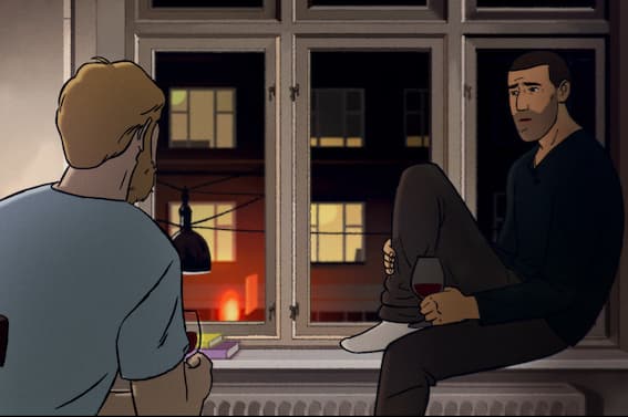 Detail of an image from 'Flee.' Courtesy of Neon