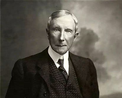 John D. Rockefeller, Senior in 1914. Wikimedia Commons