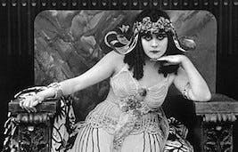 Theda Bara in ‘Cleopatra’ (1917). Fox Film Corporation via Wikimedia Commons