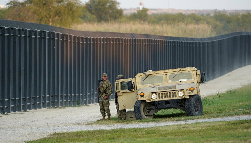 The American-Mexican border near Del Rio, Texas. AP Photo/Eric Gay, file