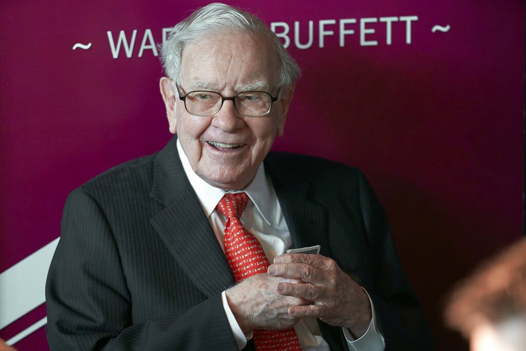 Warren Buffett is motivated by maximizing returns in ways that Peter Salovey, Darren Walker, and Thomas DiNapoli seem not to be. AP/Nati Harnik, file
