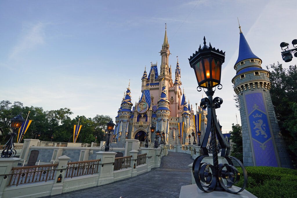 Cinderella Castle at the Magic Kingdom at Walt Disney World. AP/John Raoux, file