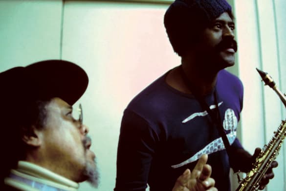 Charles Mingus and Charles McPherson. Courtesy of Sue Mingus © Jazz Workshop Inc. The New York Sun