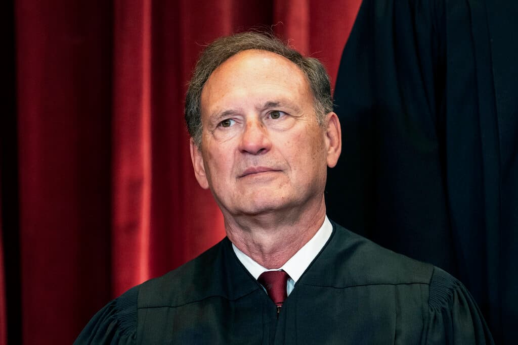 Justice Samuel Alito in 2021. Justice Samuel Alito in 2021.