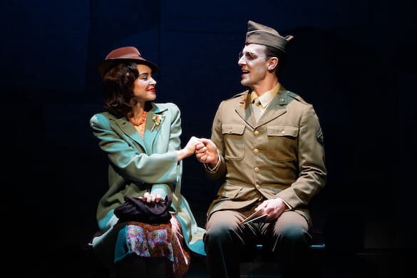 Alexandra Silber and Danny Gavigan in ‘The Lucky Star.’ Carol Rosegg