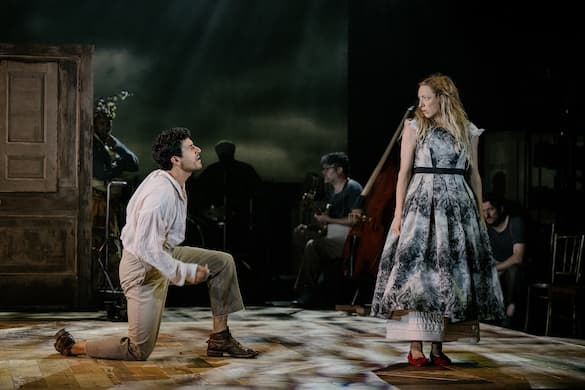 Teddy Wolff Liam Tamne and Lucy McCormick in ‘Wuthering Heights.’