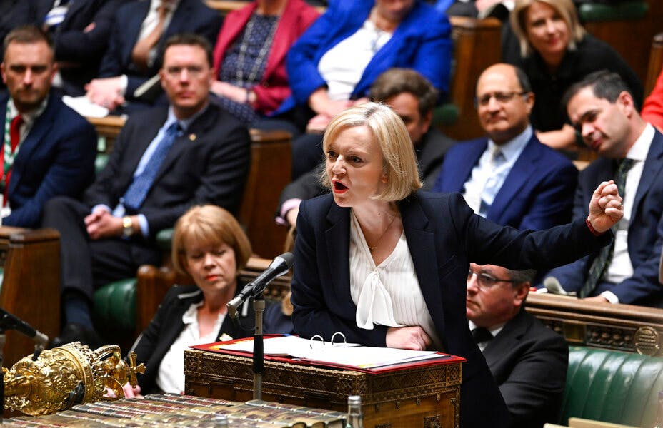 Jessica Taylor/UK Parliament via AP