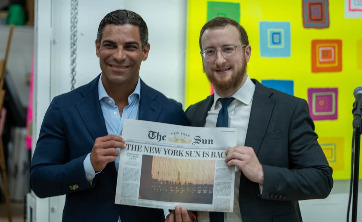 The New York Sun/via Dovid Efune