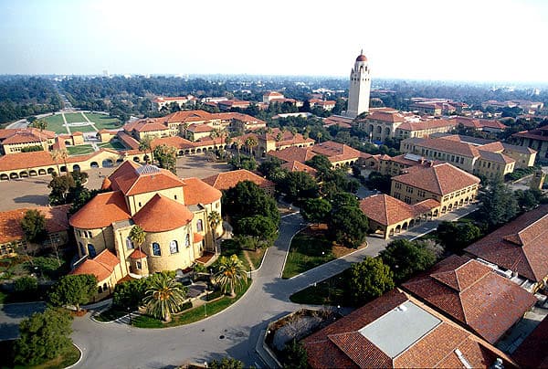 Via Wikimedia Commons Stanford University at Palo Alto, California.