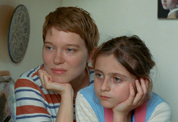 Léa Seydoux and Camille Leban Martins in ‘One Fine Morning.’