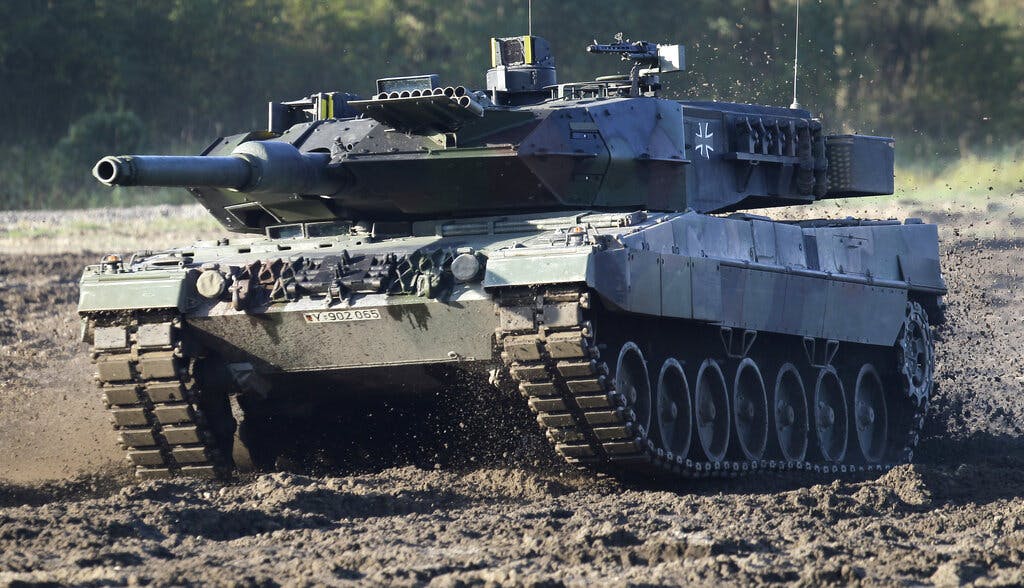 Poland will apply to the German government for permission to supply German-made Leopard battle tanks to Ukraine. 