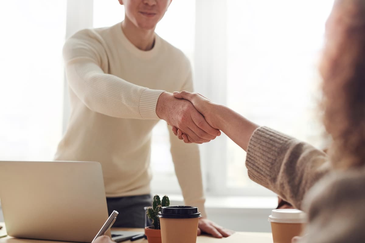 fauxels via Pexels.com A job interview.