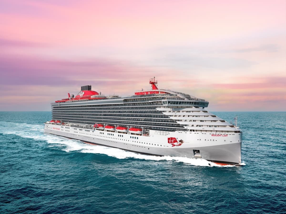 Photo Courtesy Virgin Voyages Virgin Voyages' Resilient Lady.