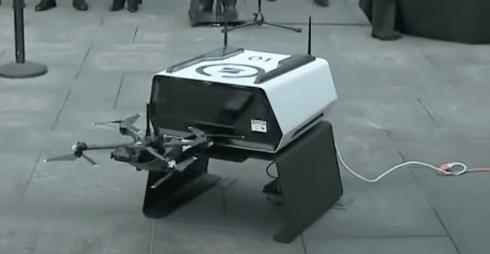 Courtesy of the New York Police Department An NYPD drone.
