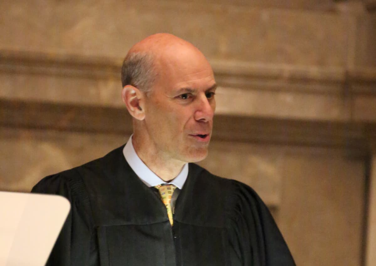 National Archives via Wikimedia Commons Judge James Boasberg at Washington, September 15, 2023.