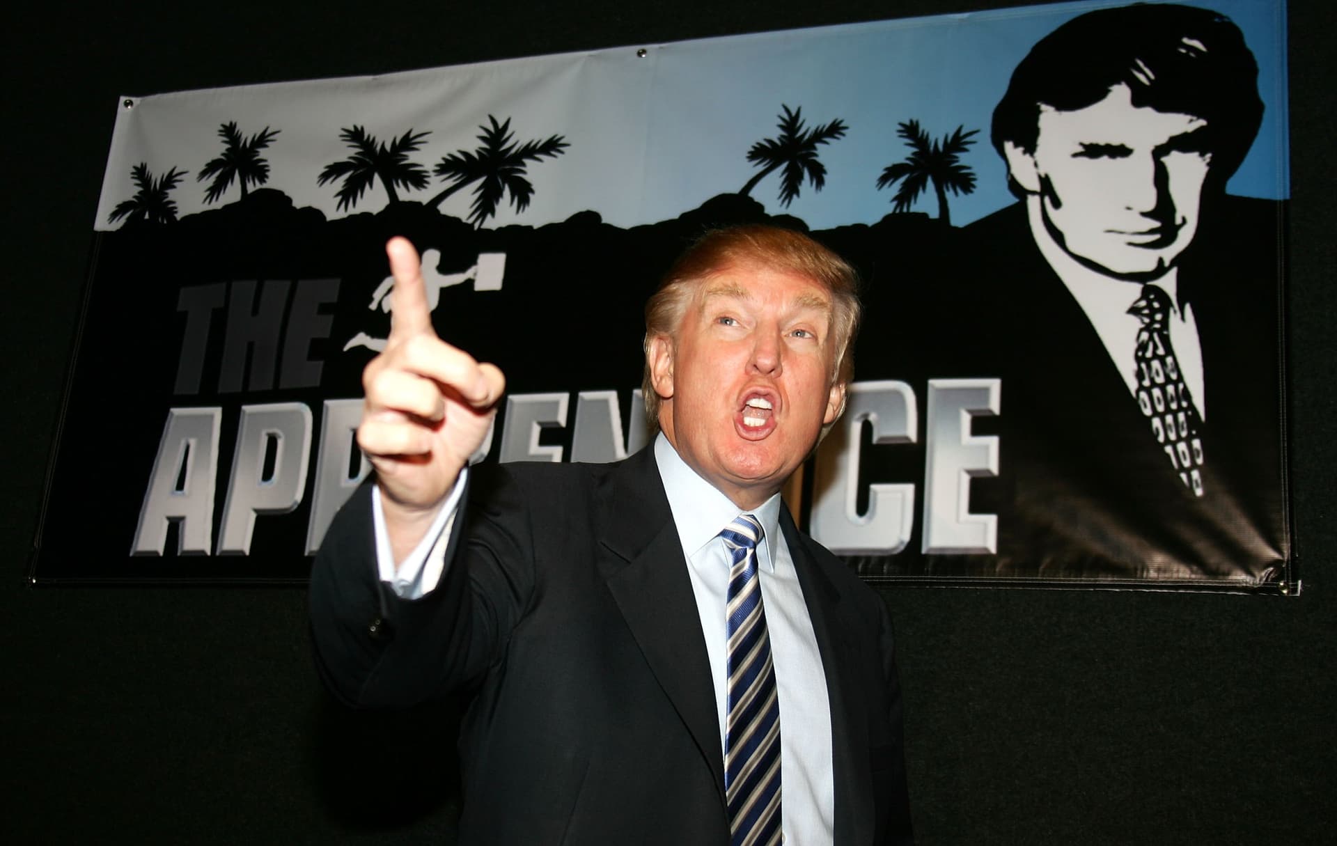 Frazer Harrison/Getty Images Donald Trump attends the Universal Studios Hollywood Apprentice Casting Call in 2006.