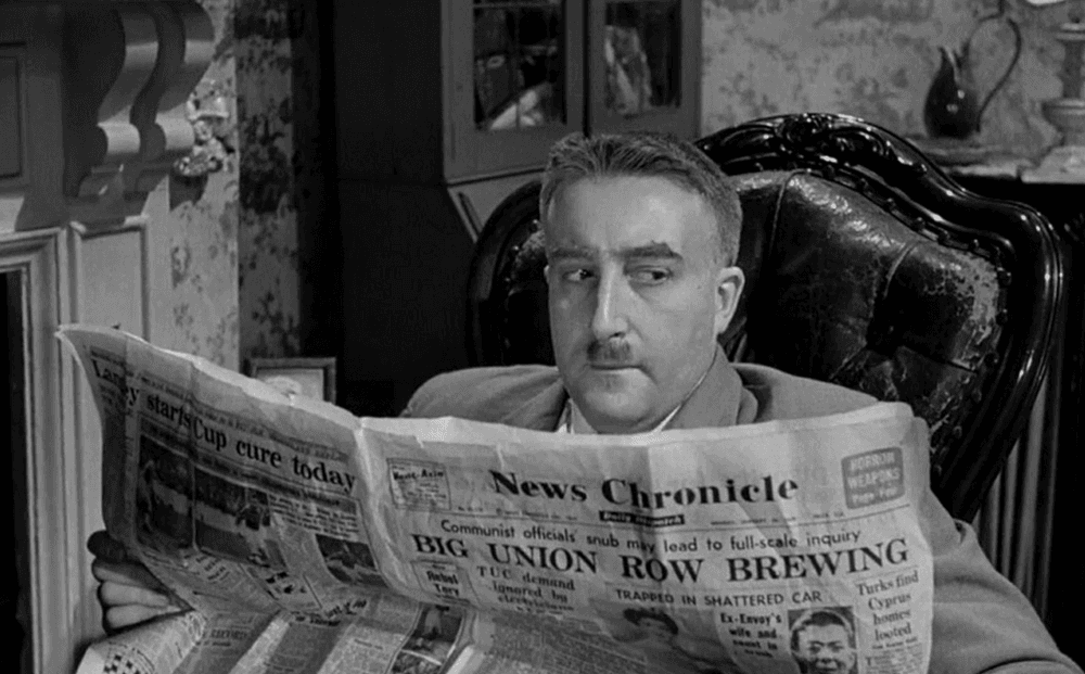 Peter Sellers in 'I'm Alright Jack' (1959). Peter Sellers in 'I'm Alright Jack' (1959).