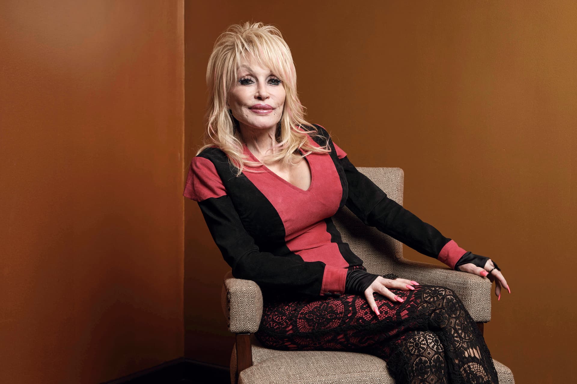 AP Photo/Andres Kudacki, File Dolly Parton pictured in October 2022.
