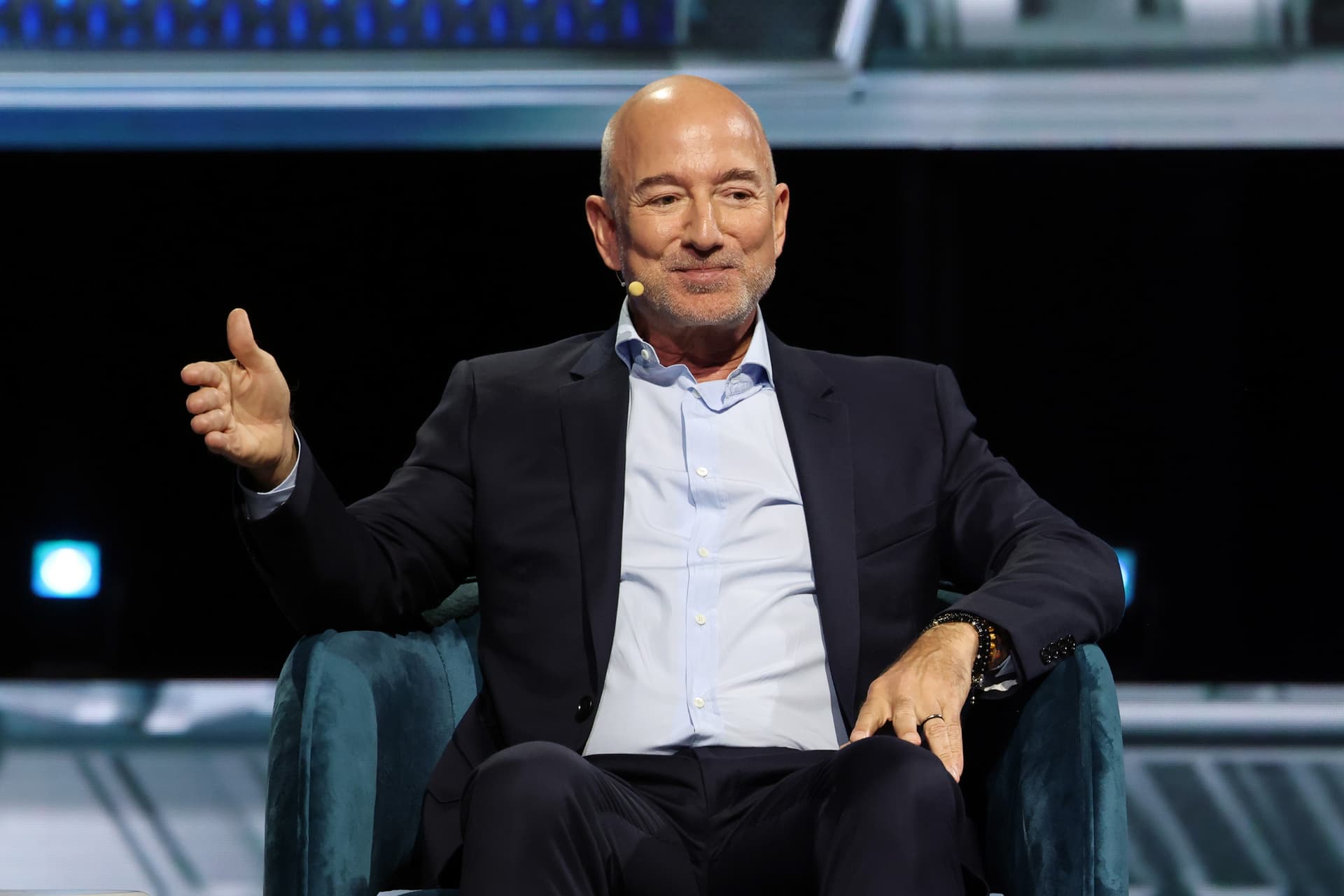 Alexander Tamargo/Getty Images Amazon's founder, Jeff Bezos, on November 6, 2025 at Miami.