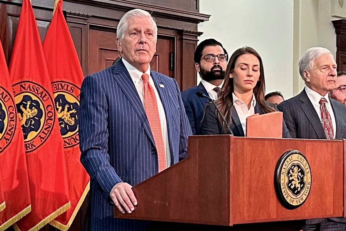 AP/Philip Marcelo Nassau County's executive, Bruce Blakeman, GOP candidate for governor of New York, on March 6, 2024.