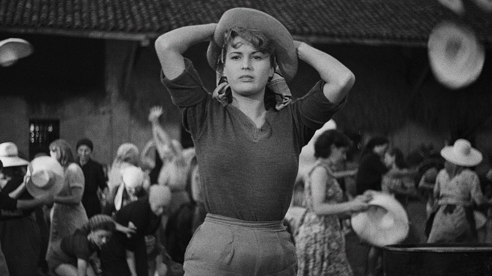 Via Janus Films Silva Mangano in "Bitter Rice" (1949).