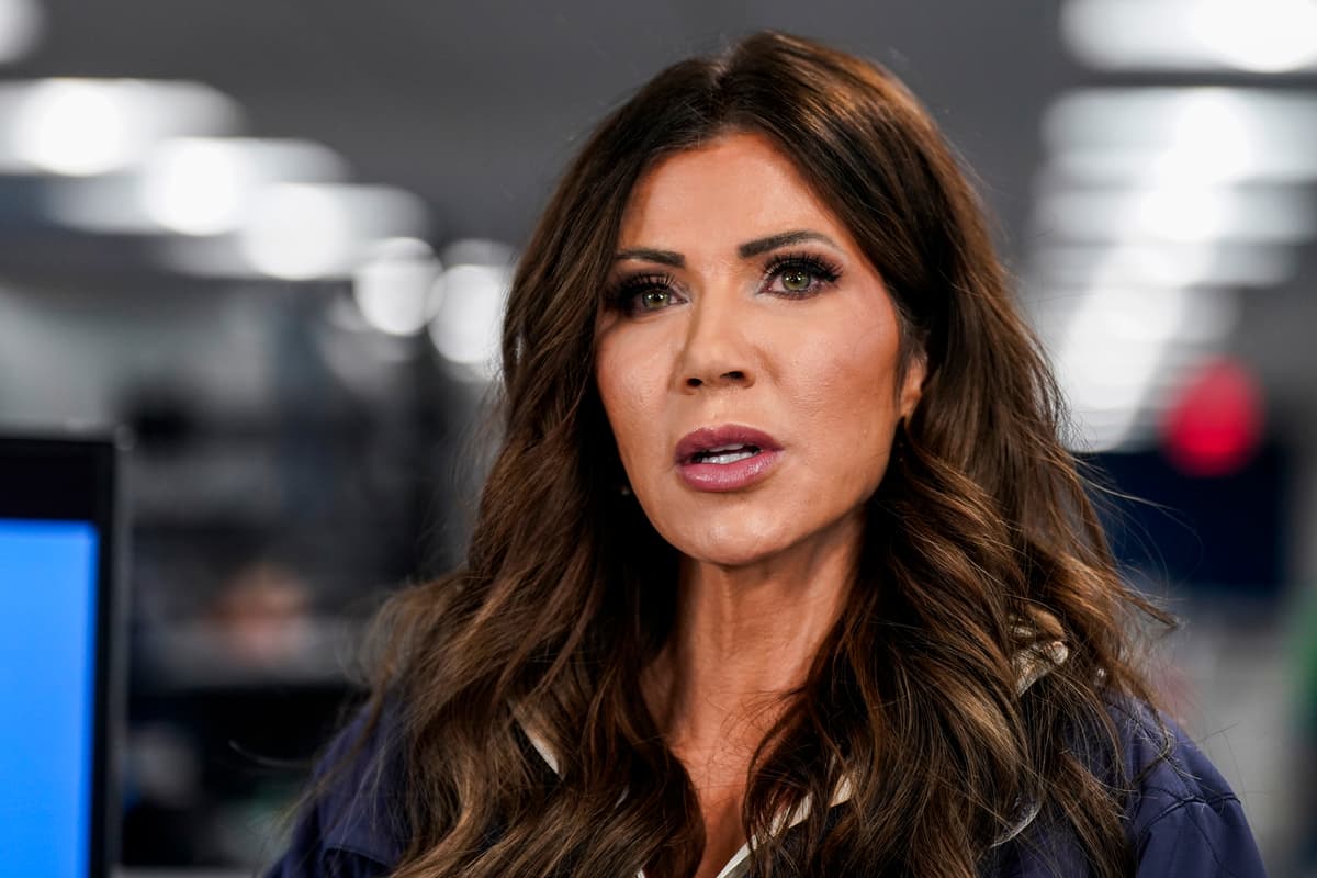 Al Drago/Getty Images Secretary of Homeland Security Kristi Noem.