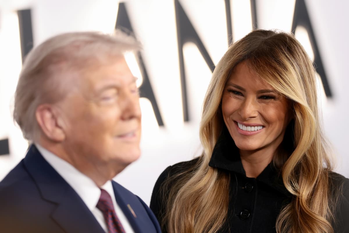 Dimitrios Kambouris/Getty Images President Trump and First Lady Melania Trump attend Amazon MGM's "Melania" World Premiere at The Trump Kennedy Center on January 29, 2026.