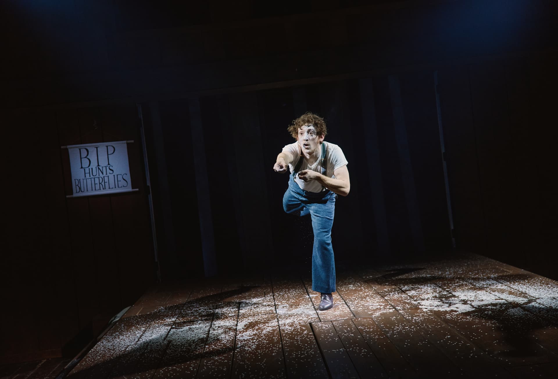 Emilio Madrid Ethan Slater in 'Marcel on the Train.'