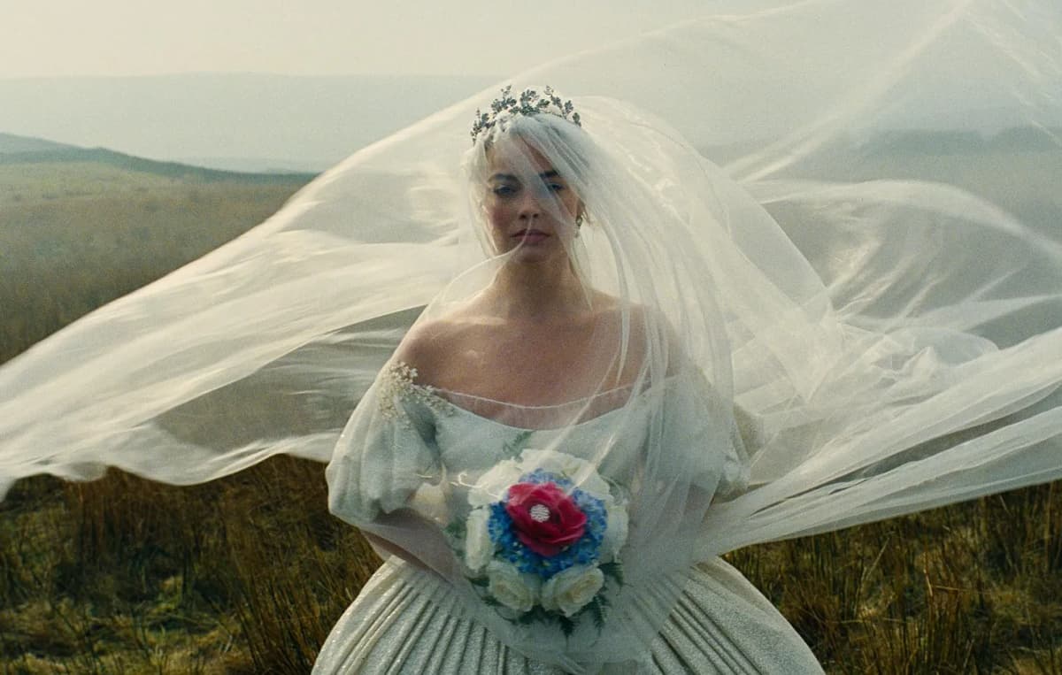 Via Warner Brothers Margot Robbie as Catherine Earnshaw in 'Wuthering Heights,' 2026.