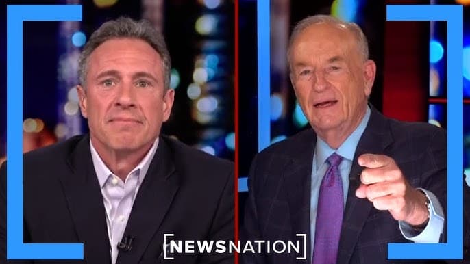 NewsNation Bill O'Reilly (R) is a frequent guest of Chris Cuomo on NewsNation.