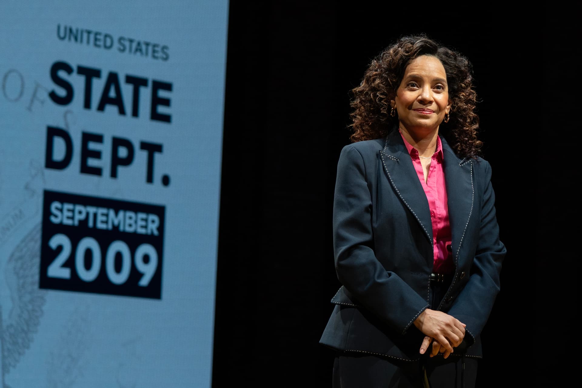 Joan Marcus Zabryna Guevara as Julissa Reynoso in 'Public Charge' at the Public Theater.