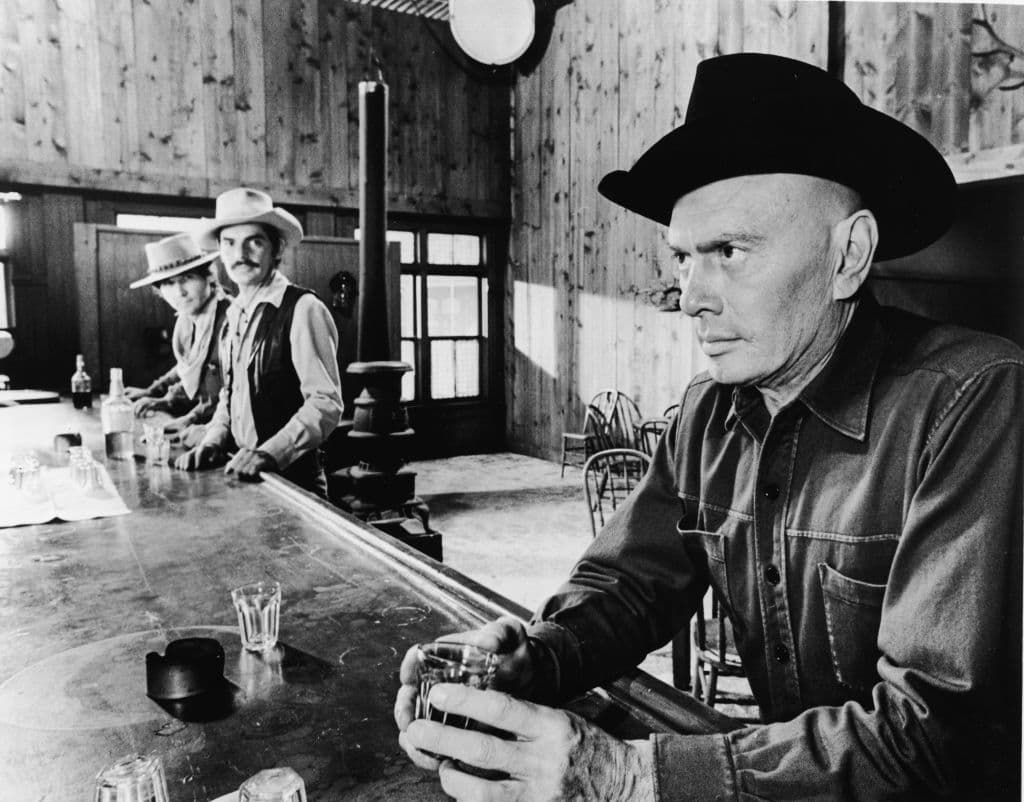 MGM/Courtesy of Getty Images) Richard Benjamin and Yul Brynner in 'Westworld'