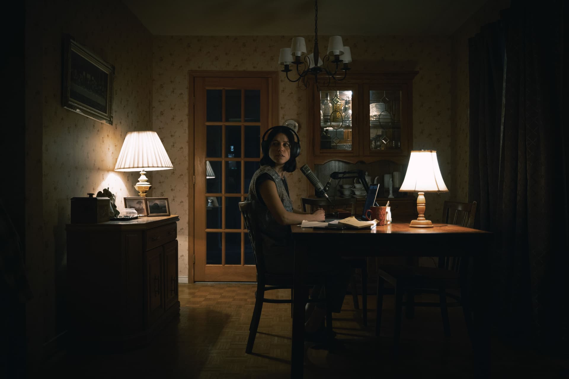 Dustin Rabin via A24 Nina Kiri in 'Undertone.'