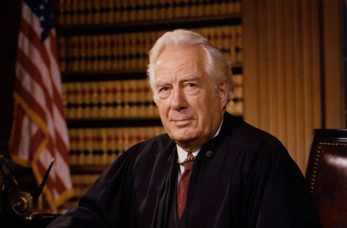 Via Wikimedia Commons The chief justice of the United States between 1969 and 1986, Warren Burger.