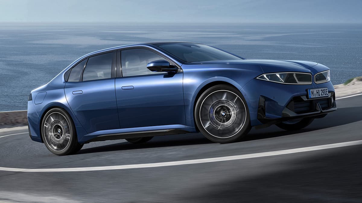 BMW The BMW i3 is an all-electric compact sedan.