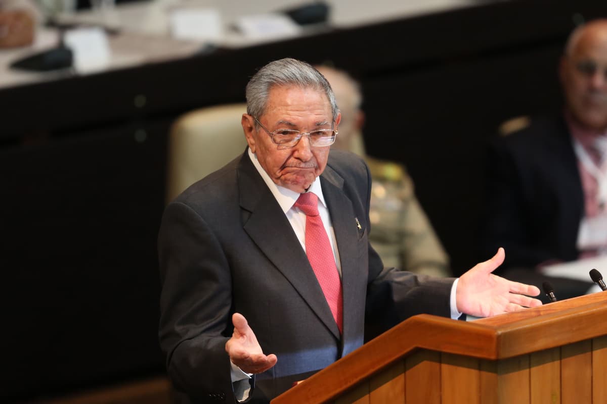Alexandre Meneghini-Pool/Getty Images President Raul Castro on April 19, 2018 at Havana.