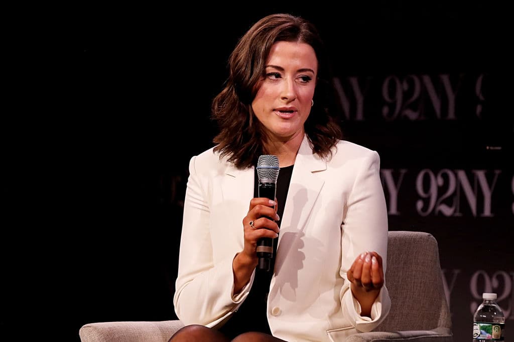 Dominik Bindl/Getty Images Cassidy Hutchinson attends a conversation with Alyssa Farah Griffin at The 92nd Street Y, New York on October 30, 2023 at New York City.