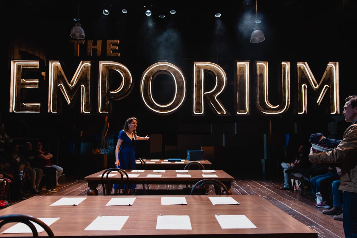 Marc J. Franklin Candy Buckley in 'The Emporium.'
