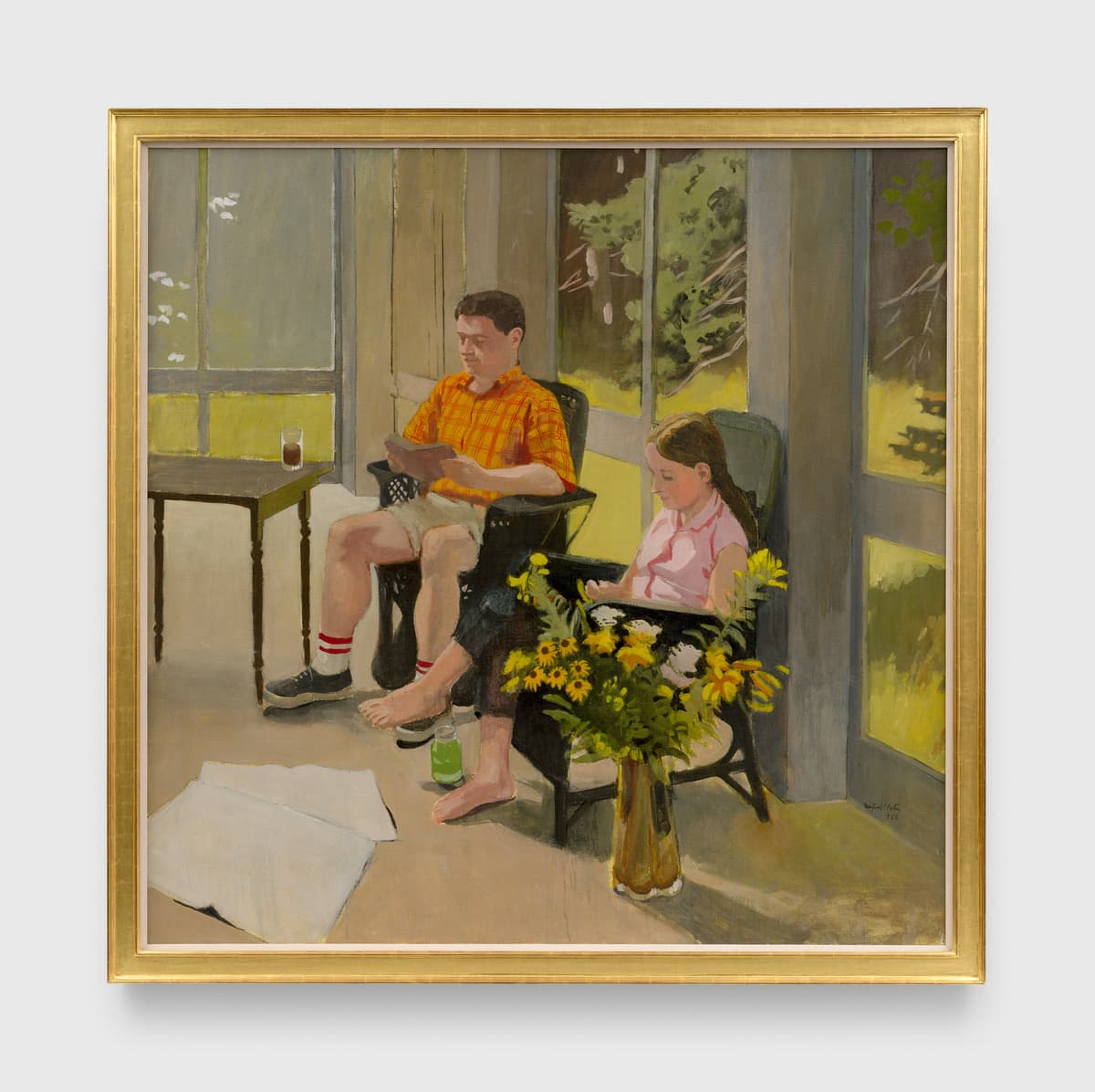 The Estate of Fairfield Porter/ Artists Rights Society, via David Zwirner Gallery. The New York Sun