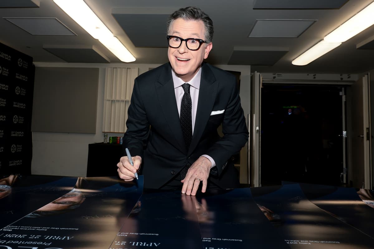 Dimitrios Kambouris/Getty Images for FLC Stephen Colbert attends the 51st Chaplin Award Gala.