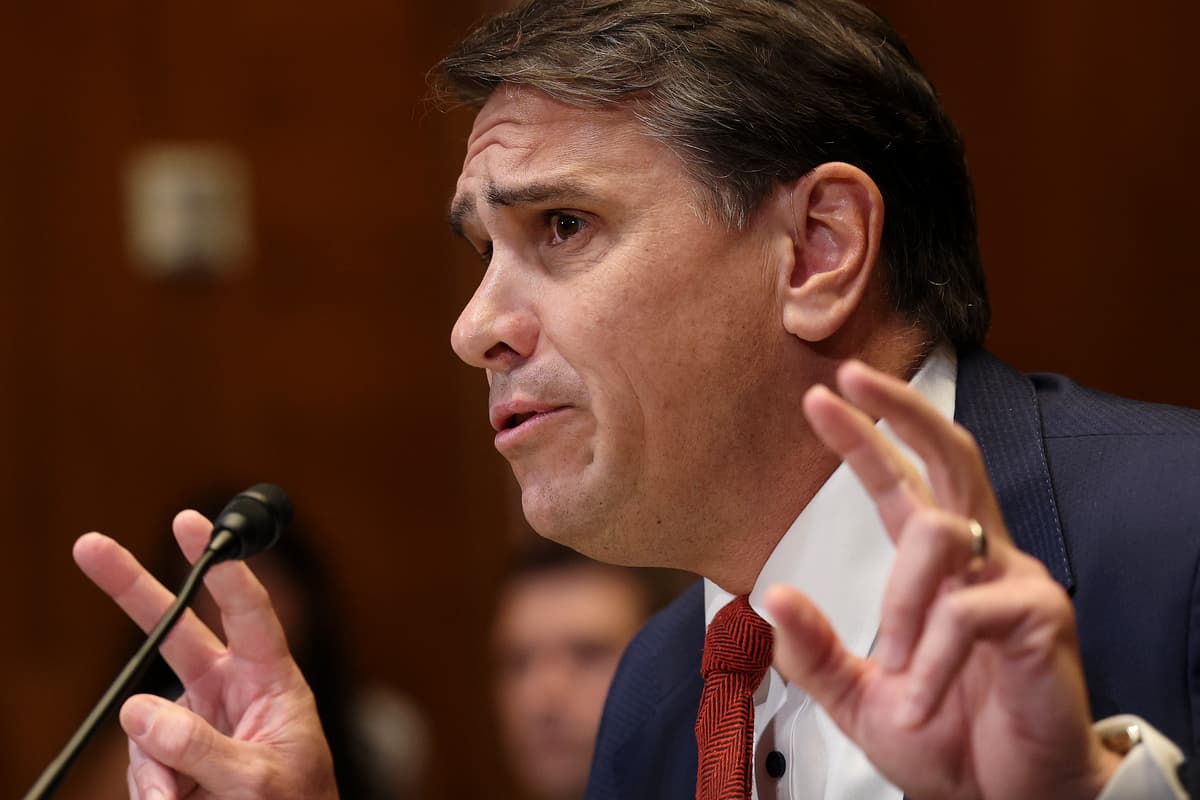 Acting U.S. Attorney General Todd Blanche testifies during a Senate hearing. Win McNamee/Getty Images The New York Sun