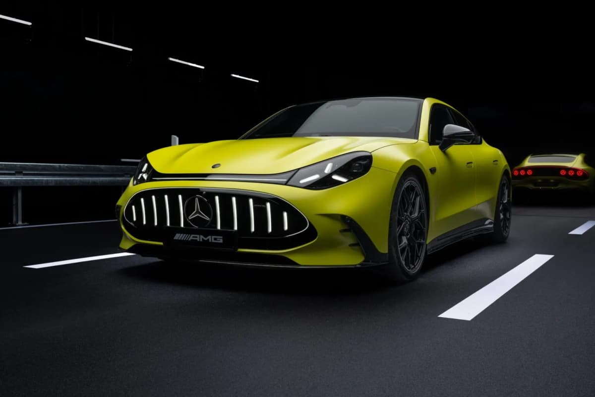 Courtesy of Mercedes Benz 2026 Mercedes-AMG GT 4-Door Coupe.