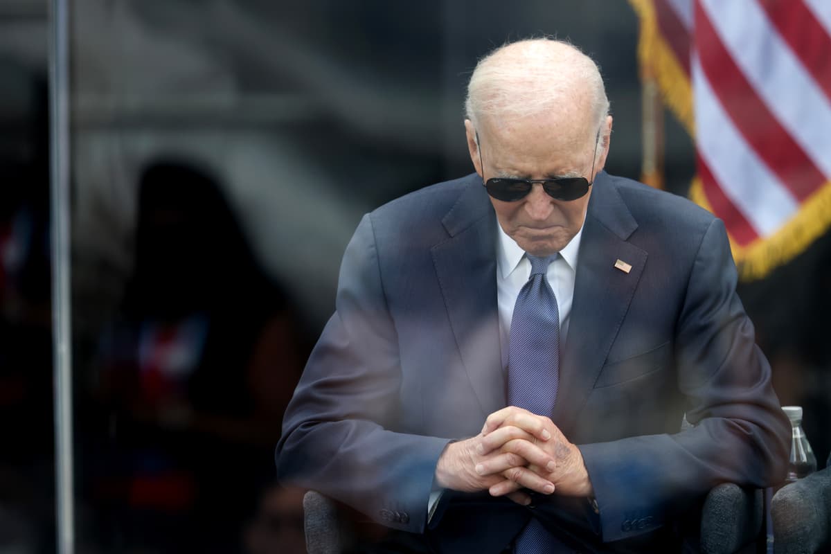 Scott Olson/Getty Images President Biden attends the opening of the Barack Obama Presidential Center at Chicago on June 18, 2026.