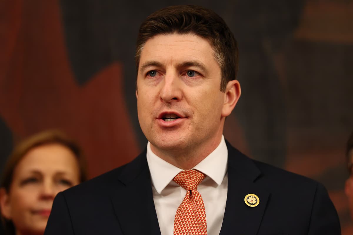 Michael M. Santiago/Getty Images Representative Bryan Steil on February 11, 2026 at the Capitol.