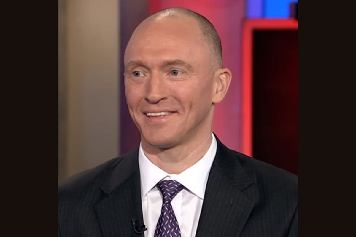 MSNBC via Wikipedia, CC-by-2.0 The former campaign manager for President Trump, Carter Page, shown here appeared on 'Hardball with Chris Matthews' on June 6, 2017.