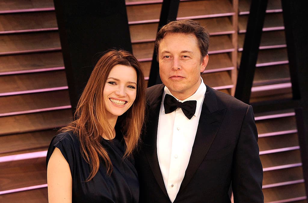 C Flanigan/WireImage via Getty Images Talulah Riley and Elon Musk attend Vanity Fair's 2014 Oscars Party.