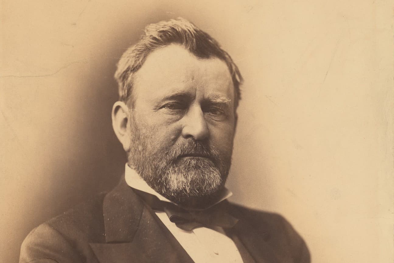 Via Wikimedia Commons President Grant in 1876.